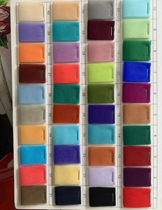 Soft Tulle Colour Chart