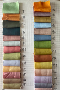 Thin Satin Colour Chart