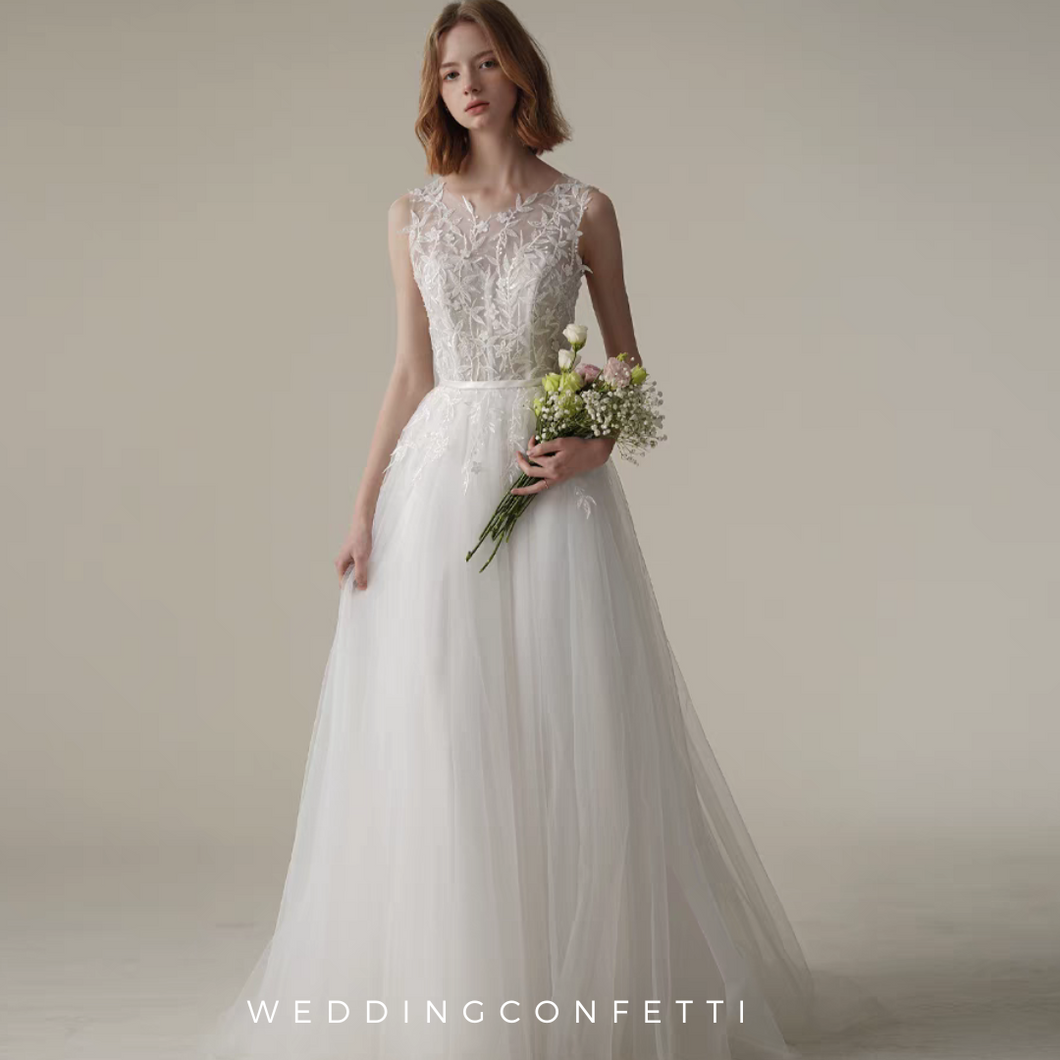 The Stella Wedding Bridal Tulle Gown
