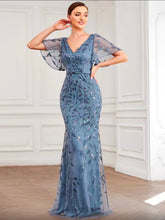 Load image into Gallery viewer, The Artemesia Flare Sleeves Dress (Available in 10 colours)