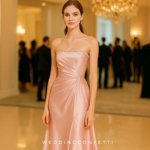 The Carene Evening Tube Dress (Available in 2 Colours)