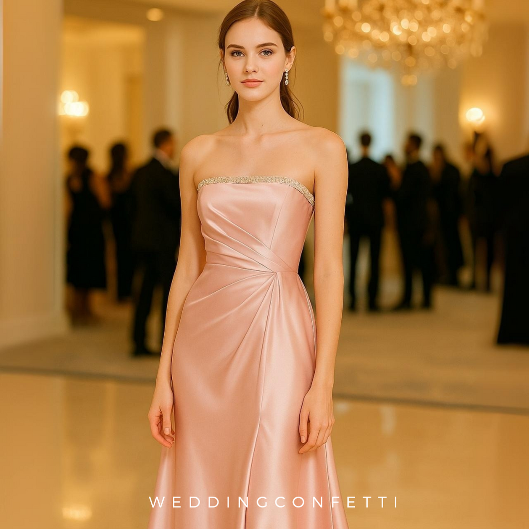 The Carene Evening Tube Dress (Available in 2 Colours)