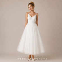 Load image into Gallery viewer, The Labyrinth Sleeveless Gown - WeddingConfetti