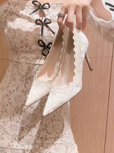 Load image into Gallery viewer, The Fel Wedding Bridal Heels (Available in 3 colours) - WeddingConfetti