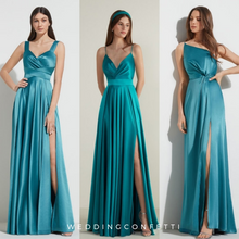 Load image into Gallery viewer, The Emily Bridesmaid Satin Series (Customisable)
