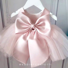 Load image into Gallery viewer, The Kara Pink Flower Girl Dress (Available in 2 colours)