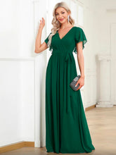 Load image into Gallery viewer, The Peony Flare Sleeves Dress (Available in 10 colours) - WeddingConfetti