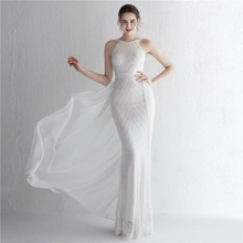 Load image into Gallery viewer, The Codila Halter Evening Mermaid Dress (Available in 6 colours)