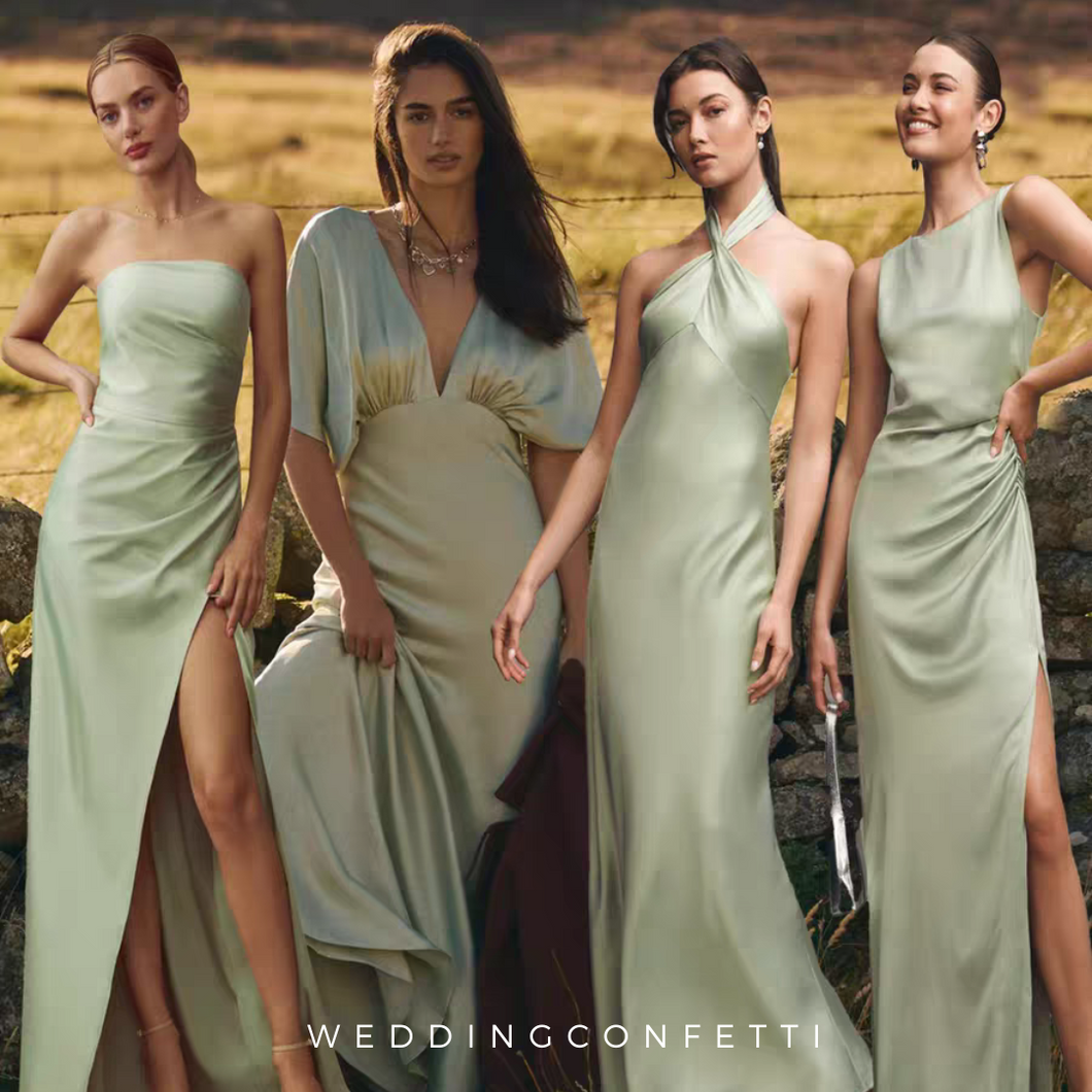 The Lara Satin Bridesmaid Series (Customisable)