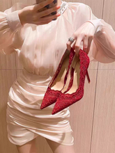 Load image into Gallery viewer, The Fel Wedding Bridal Heels (Available in 3 colours) - WeddingConfetti