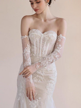 Load image into Gallery viewer, The Ricci Wedding Bridal Tube Gown - WeddingConfetti