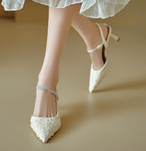 Load image into Gallery viewer, The Jesse Wedding Bridal Heels