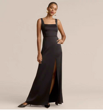 Load image into Gallery viewer, The Soree Evening Sleeveless Black Mermaid Dress