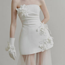 Load image into Gallery viewer, The Courtney Tube Gown - WeddingConfetti