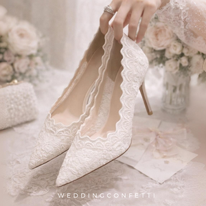 chinese dress ladies 7 cm Bridal Lace Platform Sneakers main image 0