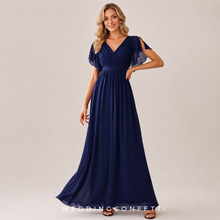 Load image into Gallery viewer, The Peony Flare Sleeves Dress (Available in 10 colours) - WeddingConfetti