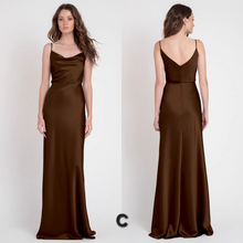 Load image into Gallery viewer, The Pennylia Satin Bridesmaid Series (Customisable) - WeddingConfetti