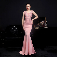 Load image into Gallery viewer, The Jaymee Sleeveless Mermaid Gown (Available in 6 colours)