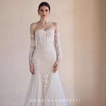 Load image into Gallery viewer, The Ricci Wedding Bridal Tube Gown - WeddingConfetti