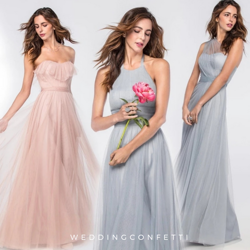 The Lindsay Tulle Bridesmaid Collection (Customisable)