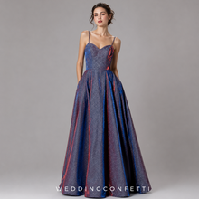Load image into Gallery viewer, The Lina Ombre Sleeveless Gown (Available in 2 colours) - WeddingConfetti