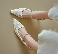 Load image into Gallery viewer, The Jesse Wedding Bridal Heels