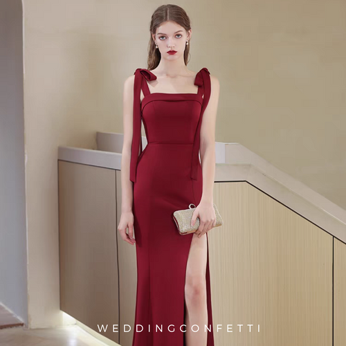 The Merlise Sleeveless Evening Mermaid Dress (Available in 4 colours)