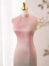 Load image into Gallery viewer, The Wisteria Ombre Cheongsam Gown - WeddingConfetti