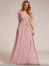 Load image into Gallery viewer, The Peony Flare Sleeves Dress (Available in 10 colours) - WeddingConfetti