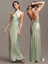 Load image into Gallery viewer, The Lara Satin Bridesmaid Series (Customisable)