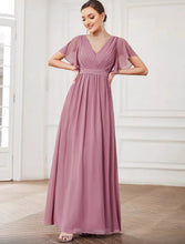 Load image into Gallery viewer, The Peony Flare Sleeves Dress (Available in 10 colours) - WeddingConfetti