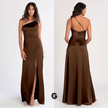 Load image into Gallery viewer, The Pennylia Satin Bridesmaid Series (Customisable) - WeddingConfetti