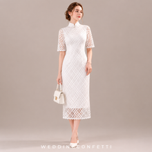 Load image into Gallery viewer, The Valent Wedding Bridal Cheongsam Gown
