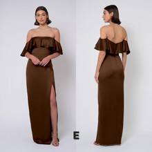 Load image into Gallery viewer, The Pennylia Satin Bridesmaid Series (Customisable) - WeddingConfetti