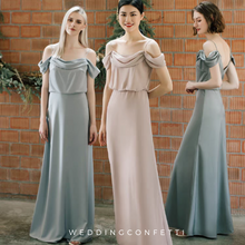 Load image into Gallery viewer, The Reana Bridesmaid Satin Series