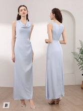 Load image into Gallery viewer, The Kerista Satin Bridesmaid Series (Customisable)