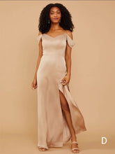 Load image into Gallery viewer, The Bridgette Satin Bridesmaid Series (Customisable)