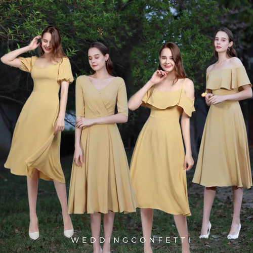 The Pennalie Satin Bridesmaid Series (Customisable)