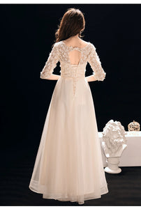 The Tania Long Sleeves Evening Gown (Available in 2 colours)