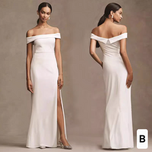 Load image into Gallery viewer, The Rosaelle Satin Bridesmaid Series II (Customisable)