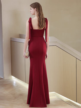 Load image into Gallery viewer, The Merlise Sleeveless Evening Mermaid Dress (Available in 4 colours)