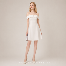 Load image into Gallery viewer, The Lerista Off Shoulder Short Dress (Available in 4 Colours)