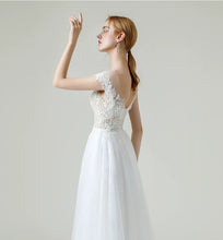 Load image into Gallery viewer, The Rosalle Wedding Bridal Off Shoulder Gown - WeddingConfetti