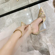 Load image into Gallery viewer, The Kloise Wedding Heels with Beadings (Available in 2 colours) - WeddingConfetti