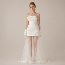 Load image into Gallery viewer, The Courtney Tube Gown - WeddingConfetti
