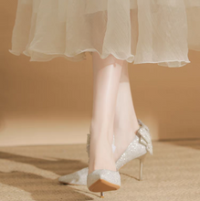 Load image into Gallery viewer, The Klary Wedding Bridal Glitter Heels
