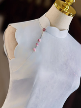 Load image into Gallery viewer, The Ryndel Ombre Blue Cheongsam Gown - WeddingConfetti