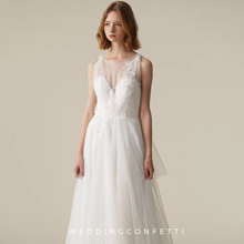 Load image into Gallery viewer, The Ressaly Wedding Bridal Sleeveless Gown - WeddingConfetti