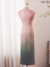 Load image into Gallery viewer, The Wisteria Ombre Cheongsam Gown - WeddingConfetti