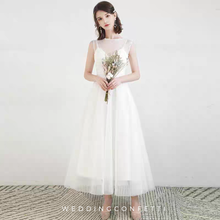 Load image into Gallery viewer, The Arabella Wedding Bridal Two Piece Gown - WeddingConfetti